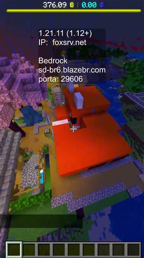 Playing with Subscribers on Brazilian Minecraft Bedrock and Java with voice chat