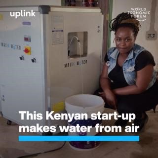 These machines can create clean water from thin air, even in arid regions. Is your start-up building water security?💧 Submit your solution to UpLink's Innovation Portal: https://bit.ly/465aTqD Majik Water - UpLink - World Economic Forum - HCL Group - HCLTech #water #watersecurity #sdg6 #wateraction | World Economic Forum