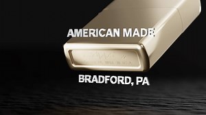 Zippo Tumbled Brass Pocket Lighter