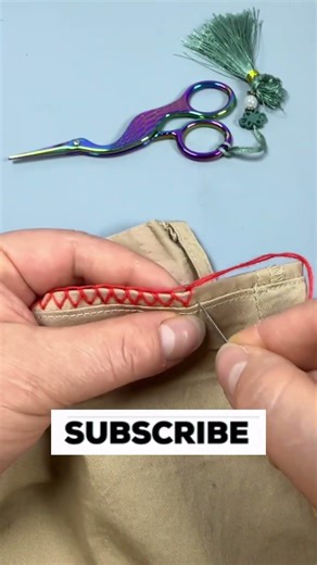How to Hem Jeans with Needle and Thread | Easy DIY Jeans Hem Tutorial"#jeans#destructed #jeansrepair