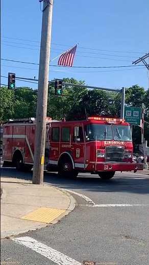 Kingston MA Fire Dept. Engine 3 responding to a medical | 6/20/22