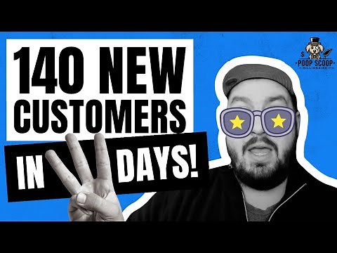 140 Pooper Scooper Customers in 3 Days! (Step-by-Step Walkthrough)