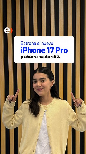 Renueva tu celu actual y estrena el nuevo iPhone 17 Pro. Entrégalo como parte de pago y ahorra hasta 45%. 💰 #PiensasEnEquiposPiensasEnEntel #iPhone17Pro | Entel Perú