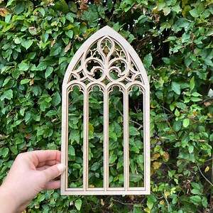 Wall Decor, Gothic Arch , Cathedral Window , Gothic Frame , Medieval Church Decoration, Decorative Panel, DIY Altar Supplies - Etsy