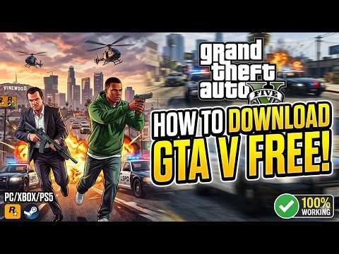 GTA 5 Free Download 2026 🔥 | How to Download GTA V for Free on PC (Full Guide)