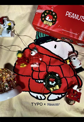 Peanuts X Typo Christmas Collection Haul