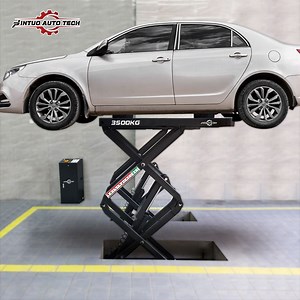 [Hot Item] Jintuo 4.5 Ton 10000 Lbs or 5 Ton 11000 Lbs in Ground Underground Scissor Car Lift