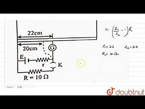 Null point in the galvanometer is obtained when a cell of emf E and internal resisance r is