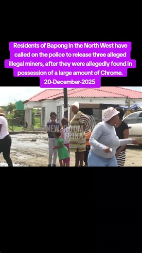 Call for Release of Illegal Miners in Bapong, South Africa