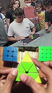 pyraminx cube new world record 🤯#shorts #shortsfeed #rubikscube #worldrecord