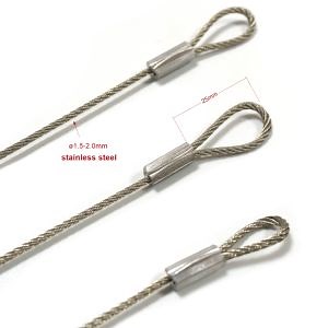 [Hot Item] Flexible and Bendable Spring Loaded Cable Gripper for LED Bistro Light Hanging Kit