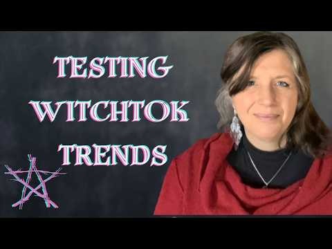 I try the Most Popular Witchtok Trends...and find what Witchcraft works.