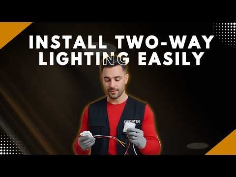How to Install Two-Way Lighting Easily | DIY Two-Way Light Switch Wiring