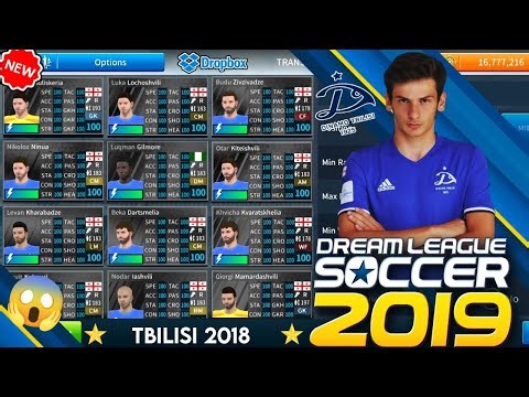 😱How To Get Dinamo Tbilisi 2018 Season Team (with K.Kvaratskhelia) In Dream League Soccer 2019🇬🇪