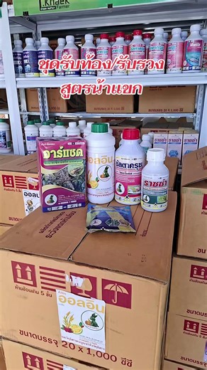 ชุดยารอบ รับท้อง และ รับรวง นา 10-15 ไร่ #สูตรน้าแขก #น้าแขกคนทำนา #น้าแขกจัดยา #ลูกชาวนา #เกษตรกร