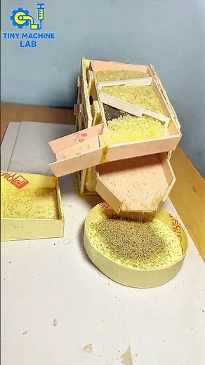 How to Build a DIY Reciprocating Sifter | Tiny Machine Lab #dcmotor #shortsviral