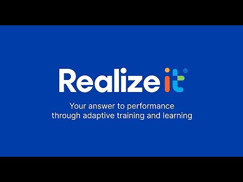 Realizeit - Adaptive Training and Learning Solution