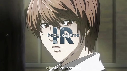 Edición de Light Yagami: Ruinas y Letra en Animación