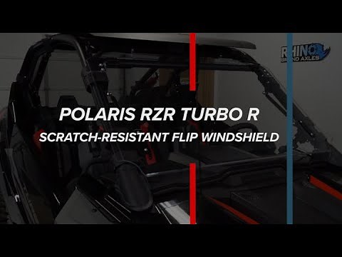 How to Install SuperATV's Scratch-Resistant Flip Windshield on the Polaris RZR Turbo R/Pro R
