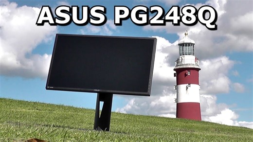 Asus PG248Q Review; Unboxing and Testing
