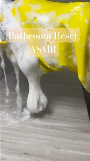 ASMR Bathroom Reset 🧽✨ | Satisfying Bathroom Cleaning Sounds