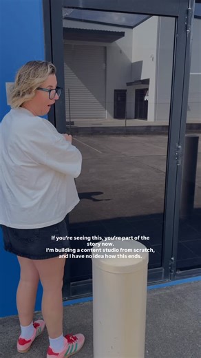 If you’re seeing this, you’re part of the story now. This isn’t a big company build, it’s just a husband and wife pouring everything they’ve got into creating something special. We’re building a content studio from scratch, spending late nights, long weekends, and a whole lot of energy making this dream real. If you want to help us out, all you have to do is hit follow. That simple action helps more than you know and gets this story out there. Because I promise you… when it’s done, it’s going to