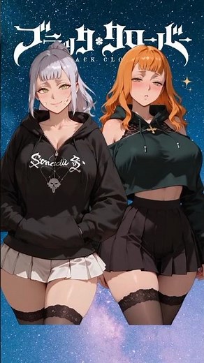 Black Clover Waifus 👑❤️🔥. Noelle, Mimosa X Hydrolic Press.