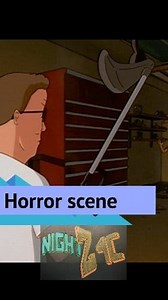 Improvised home defense. Horror scene. #kingofthehill #mikejudge #kingofthehillmemes #hankhill #fishing #dalegribble #johnnyhardwick #kathynajimy #peggyhill | Zac Hanscom