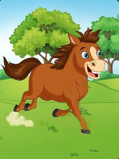 Learn About Horse for Kids🐴 | Fun Farm Animal for Kids🌾 #earlylearning #animallearning #kidsanimals