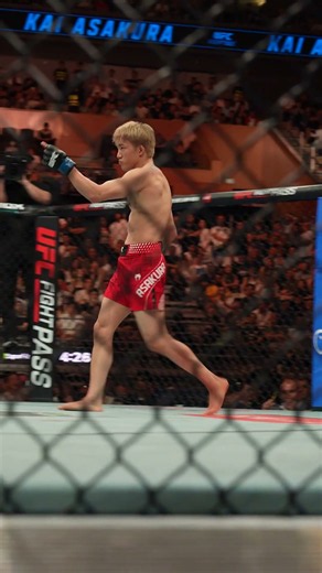 Kai Asakura puts him out 🤯 #ufcshanghai