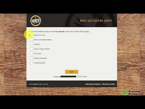 Take the Church's Chicken Guest Satisfaction Survey on Churchslistens.com | 2024