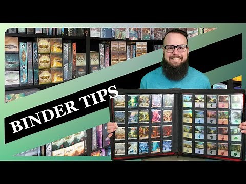 Best binder tips & tricks for your Magic the Gathering collection | Community project card challenge