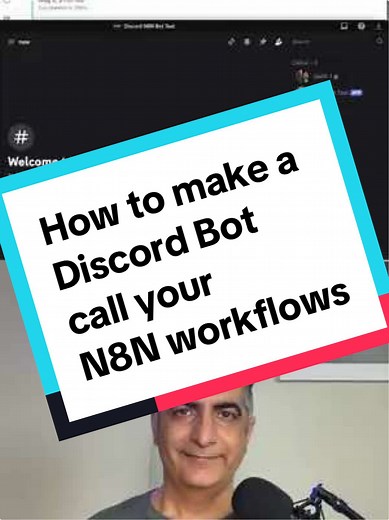 How to make a Discord Bot call N8N! Comment with [DISCORD] and I'll send you the code. I walk you through, step-by-step, how to set up a Discord Bot to initiate an N8N workflow. This is a powerful way to expose your automations to your whole team. #n8n #discord #aiautomation #saas