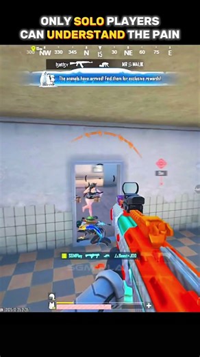 SOLO PLAYERS CAN UNDERSTAND THE PAIN 💔 || #youssefelpop #1v4fail