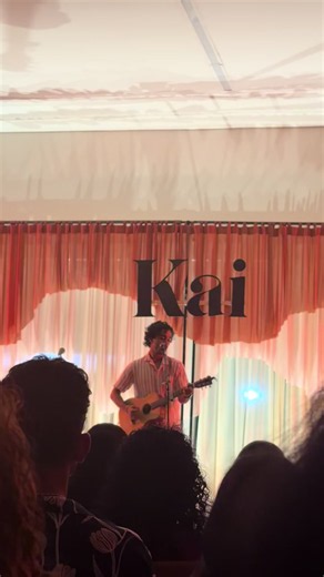 Kai acoustic pocket concert — raw vocal talent live