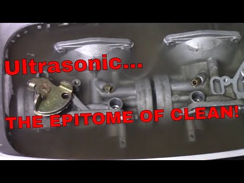 Carb Cleaning - Harbor Freight Ultrasonic Cleaner | '80 Suzuki GS450L