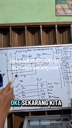Motor Putar Kanan Kiri PLC: Belajar Motor Forward Reverse dari Nol
