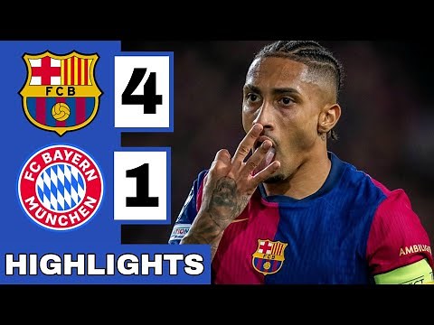🔴Barcelona vs Bayern Munich (4-1) Extended HIGHLIGHTS | UEFA Champions League