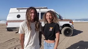 Couple that married after dating nine months travels country in van
