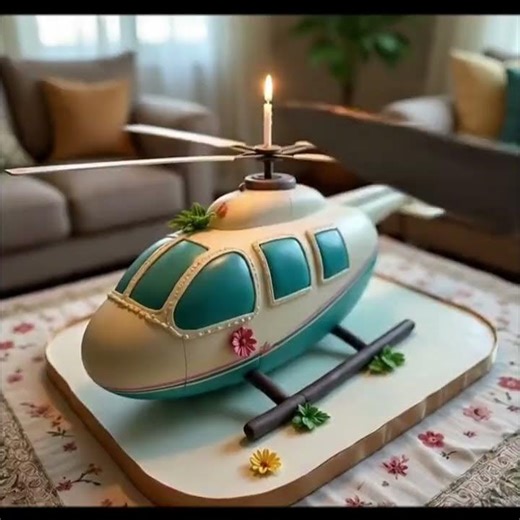 Helicopter & Jet Cake Cutting | Fun Birthday Celebration