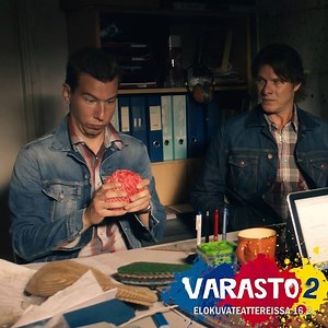 9.6K views · 283 reactions | Varasto 2 -ENSI-ILTA ON TÄNÄÄN! JEE! Kenen kanssa sä menisit katsomaan tämän uutuuskomedian? Kommentoi se tähän alle ja osallistu leffalippuarvontaan maanantaihin 19.2 mennessä! Traileri: https://www.youtube.com/watch?v=kIOzdUZlUEc mtv.fi/subinsaannot Komedian pääosissa loistavat Minttu Mustakallio, Kari-Pekka Toivonen, Aku Hirviniemi, Emilia Karilampi, Hannele Lauri, Esko Salminen, Vesa Vierikko ja Juha Muje :) #varasto2 | Sub | Facebook