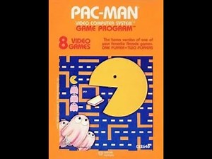 Pac-Man (Atari 2600) gameplay
