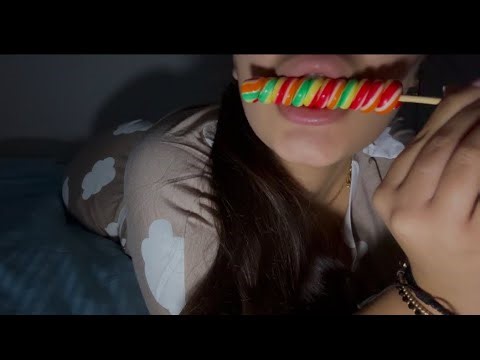 ASMR lollipop sounds