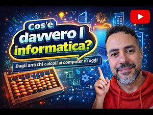 Informatica di Base 01: Cos’è davvero l’informatica? Un viaggio dalle origini ai computer di oggi