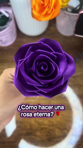 Cómo hacer una rosa eterna: tutorial paso a paso