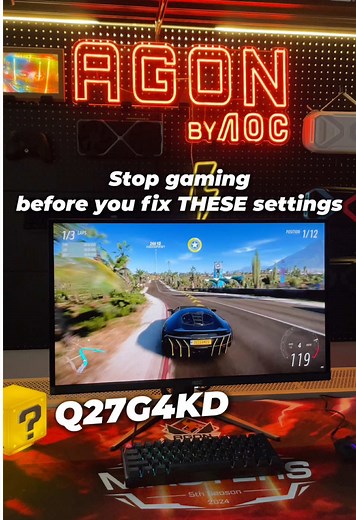 New Gaming Monitor Settings: Don't Touch Your Game Yet!