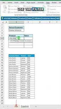 Excel Tips # 199: How to Create a Dynamic Report in Excel 💡