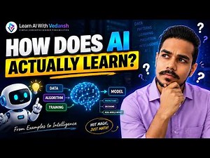 Machine Learning Explained from Scratch for Beginners | How Does AI Actually Learn? | Part 1