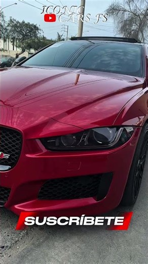 Elegancia, poder y presencia… así luce un Jaguar XE S 🖤🔥