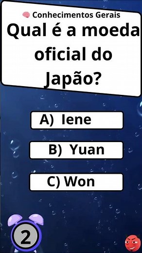 ⛩️ Quiz do Japão e Mundos: Consegue acertar as 3? 💴 #shorts